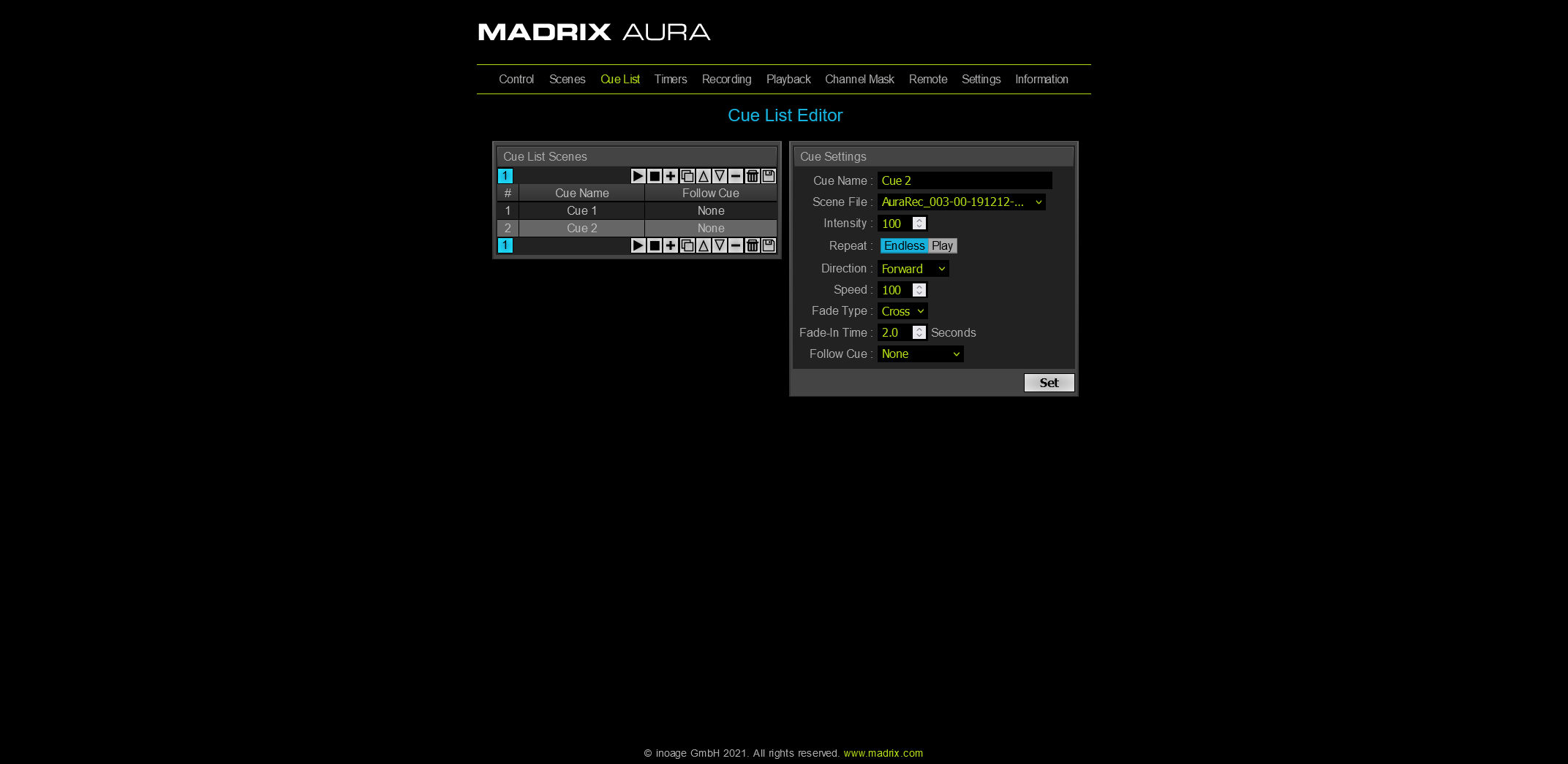 MADRIX AURA Cue List Configuration.png