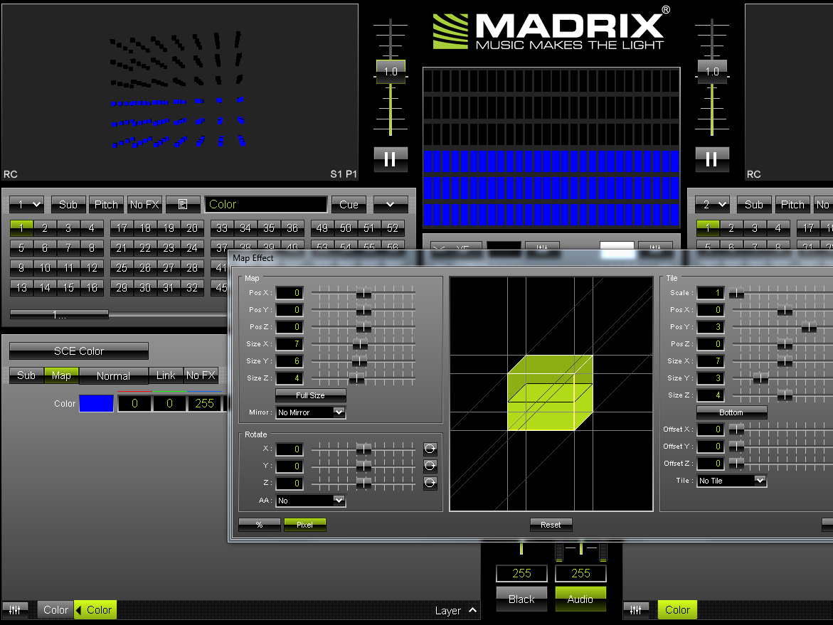 Foreground Layer mapping