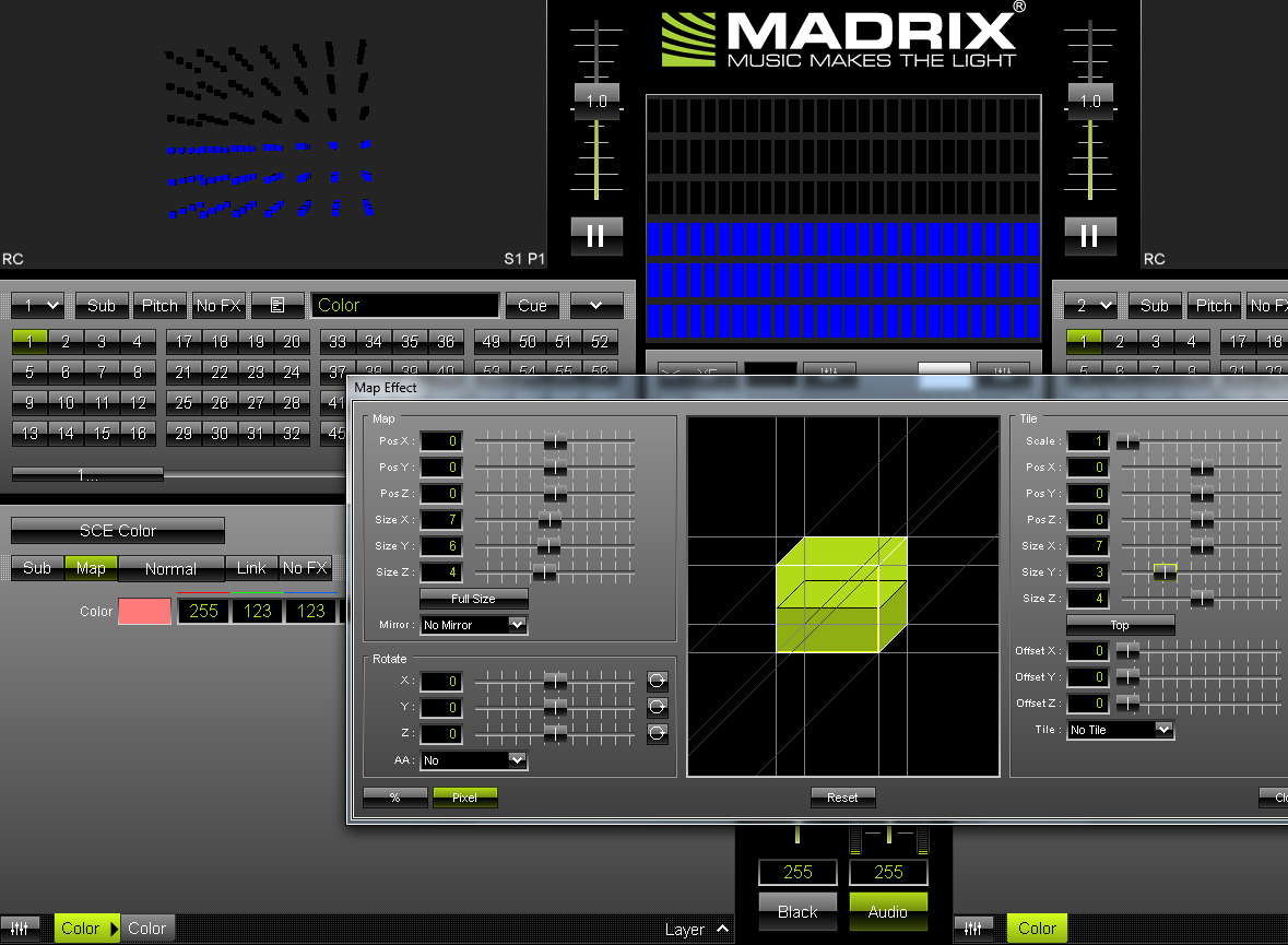 Background Layer Mapping